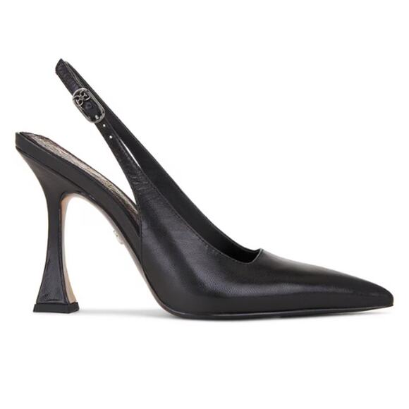 Sam Edelman Odette Slingback Heel in Black – EUC Size 8.5 - Picture 4 of 9